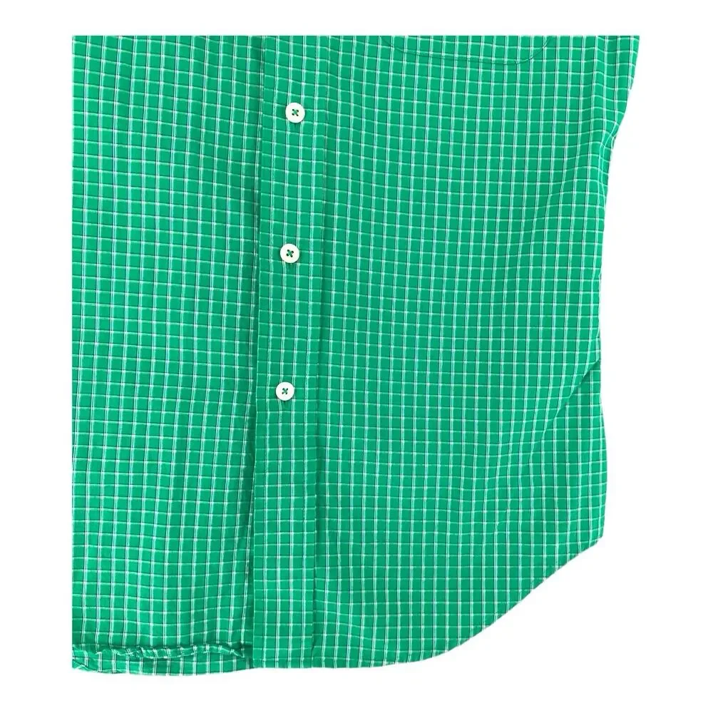 Brooks Brothers Men's Button Down‎ Short Sleeve Blue Check Shirt XS